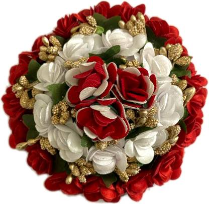 Maahal Artificial Flower Bridal Juda Bun Hair Acessories Gajra, Pack of 1  Bun Price in India - Buy Maahal Artificial Flower Bridal Juda Bun Hair  Acessories Gajra, Pack of 1 Bun online