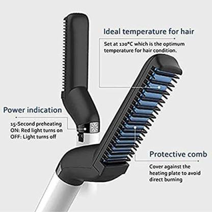 BKKTRADERS Quick Hair Styler Electric Beard Straightener Massage Hair Comb  - Price in India, Buy BKKTRADERS Quick Hair Styler Electric Beard  Straightener Massage Hair Comb Online In India, Reviews, Ratings & Features  |