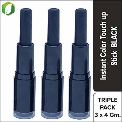 Ecosense Hair Color Touch Up Stick, ,Hair dye pencil Temporary Hair  Lipstick : Pack of 3 , Black - Price in India, Buy Ecosense Hair Color  Touch Up Stick, ,Hair dye pencil