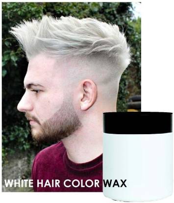 imelda Hairstyle Temporary Hair Color White Wax for Men and Women Hair Wax  , White - Price in India, Buy imelda Hairstyle Temporary Hair Color White  Wax for Men and Women Hair