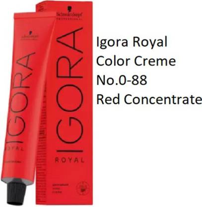 Schwarzkopf Professional Igora Royal Color Creme  , Red Concentrate  - Price in India, Buy Schwarzkopf Professional Igora Royal Color Creme   , Red Concentrate Online In India, Reviews, Ratings & Features |  