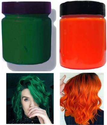 Latixmat Natural hair styling temporary cream hair color wax for men & women , orange and dark green - Price in India, Buy Latixmat Natural hair styling temporary cream hair color wax Latixmat Natural hair styling temporary cream hair color wax for men & women , orange and dark green - Price in India, Buy Latixmat Natural hair styling temporary cream hair color wax