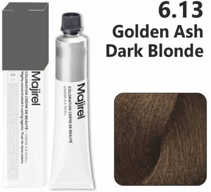 MAJIREL Hair Color No. ()  With 75ml Developer , Golden Ash Dark  Blonde - Price in India, Buy MAJIREL Hair Color No. ()  With  75ml Developer , Golden Ash Dark