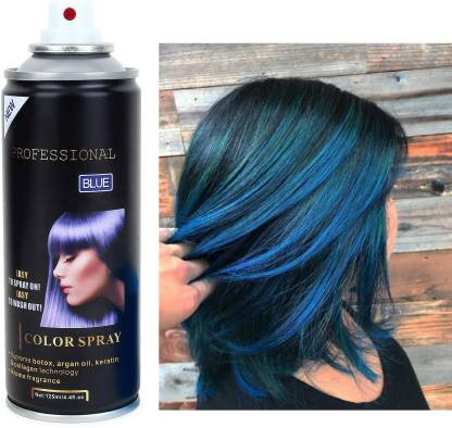 ADJD Temporary hair color Spray instant hair colour for man and woman , blue  , BLUE - Price in India, Buy ADJD Temporary hair color Spray instant hair  colour for man and