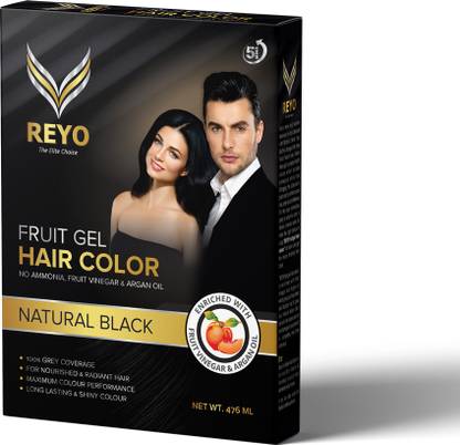 REYO Fruit gel hair color for shiny and Nourished Hair. Ammonia and BPA ...