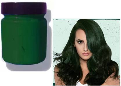 Arcanuy New Temporary Dark Green hair color wax washable instant color ,  green - Price in India, Buy Arcanuy New Temporary Dark Green hair color wax  washable instant color , green Online