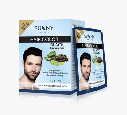 sunny herbal hair colour review  YouTube