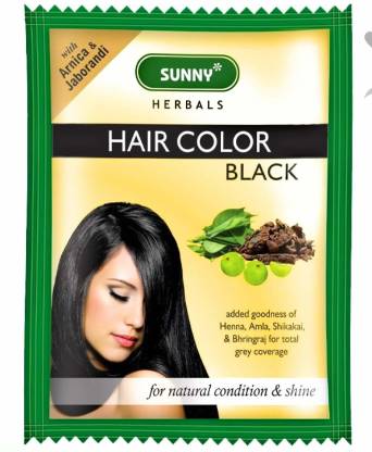 SUNNY Herbal Hair Color Black Ammonia Free (Pack of 12) , Black - Price in  India, Buy SUNNY Herbal Hair Color Black Ammonia Free (Pack of 12) , Black  Online In India,