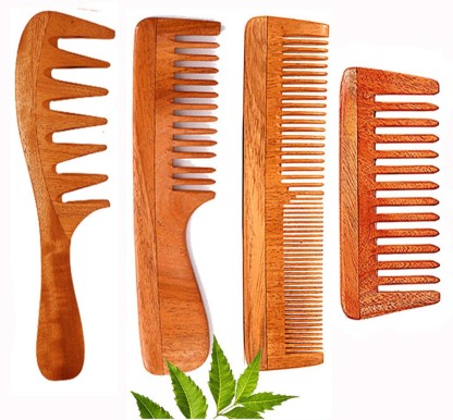 FeelFree Neem WoodenWood Comb For Women  Men Hair Growth  Price in  India Buy FeelFree Neem WoodenWood Comb For Women  Men Hair Growth  Online In India Reviews Ratings  Features 