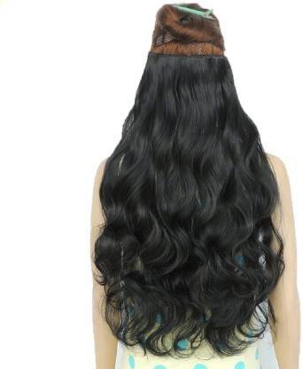 A H S Black Clip in Wavy Hair Extension Price in India - Buy A H S Black Clip in Wavy Hair Extension online at A H S Black Clip in Wavy Hair Extension Price in India - Buy A H S Black Clip in Wavy Hair Extension online at
