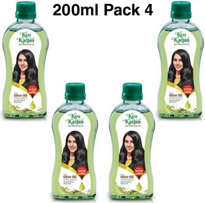 Keo Karpin HAIR OIL Best Hiar Oil Pack OF 4 Hair Oil - Price in India, Buy Keo  Karpin HAIR OIL Best Hiar Oil Pack OF 4 Hair Oil Online In India,