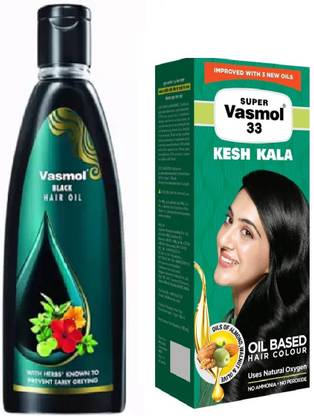 VASMOL Black Hair Oil 100 ML + KESH KALA OIL 100ML Hair Oil - Price in India, Buy VASMOL Black Hair Oil 100 ML + KESH KALA OIL 100ML Hair Oil Online VASMOL Black Hair Oil 100 ML + KESH KALA OIL 100ML Hair Oil - Price in India, Buy VASMOL Black Hair Oil 100 ML + KESH KALA OIL 100ML Hair Oil Online