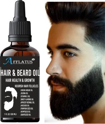 Afflatus 100% Natural Beard Growth Oil - No SLS, No Paraben Hair Oil -  Price in India, Buy Afflatus 100% Natural Beard Growth Oil - No SLS, No  Paraben Hair Oil Online