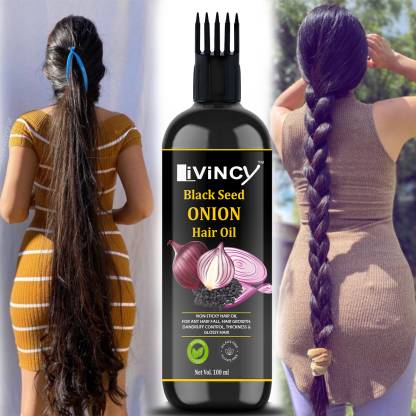 Livincy 100% Result Red Onion Hair Oil( Hair Growth, Thickness, Stimulating  Healthy hair and Hair Regrowth) (for Women and Men) Hair Oil - Price in  India, Buy Livincy 100% Result Red Onion