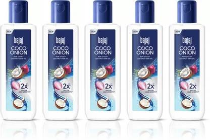 Vibrant Bajaj Coco Onion Hair Oil Moment Concept