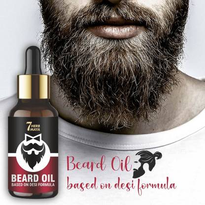 7Herbmaya Beard Oil Based on Natural Desi Formula For Beard & Moustache Hair Growth Oil Hair Oil - Price in India, Buy 7Herbmaya Beard Oil Based on Natural Desi Formula For Beard 7Herbmaya Beard Oil Based on Natural Desi Formula For Beard & Moustache Hair Growth Oil Hair Oil - Price in India, Buy 7Herbmaya Beard Oil Based on Natural Desi Formula For Beard