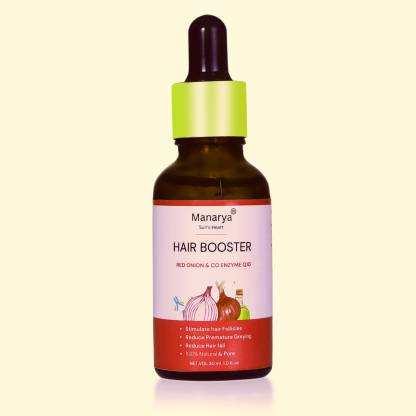 Manarya Onion Hair Oil Booster for Men with Onion & Coenzymes Q10 for Hair  Fall Control Hair Oil - Price in India, Buy Manarya Onion Hair Oil Booster  for Men with Onion