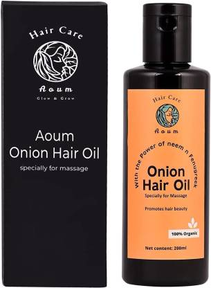 Aoum Onion hair oil specially for massage Anti hair fall and Hair shine Hair  Oil - Price in India, Buy Aoum Onion hair oil specially for massage Anti  hair fall and Hair