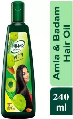 NIHAR Naturals shanti badam amla hair oil Hair Oil - Price in India, Buy  NIHAR Naturals shanti badam amla hair oil Hair Oil Online In India,  Reviews, Ratings & Features 
