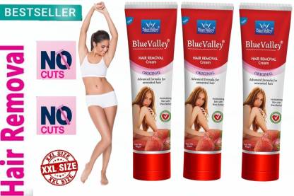 BLUE VALLEY Bestseller women private hair removal cream xxl size 3 Cream -  Price in India, Buy BLUE VALLEY Bestseller women private hair removal cream  xxl size 3 Cream Online In India,