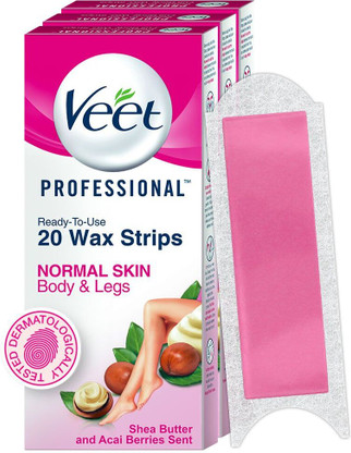 Veet Professional Waxing Kit - Normal Skin Strips