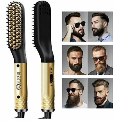 khorduExpo Electric Hair Straightening Brush Modelling Comb for Men Hair  Straightener Brush Beard Hair Straightener Brush Beard Straightening Comb  Hair Straightener - khorduExpo : 