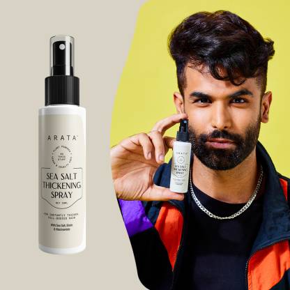 ARATA Sea Salt Hair Volumizing For Men| For Texture & Thickening Hair Spray  - Price in India, Buy ARATA Sea Salt Hair Volumizing For Men| For Texture &  Thickening Hair Spray Online