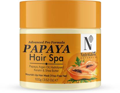NutriGlow NATURAL'S Advanced Pro Formula Papaya Spa with Argan Oil for Shiny & Bouncy Hair - Price in India, Buy NutriGlow NATURAL'S Advanced Pro Formula Papaya Spa with Argan Oil for Shiny NutriGlow NATURAL'S Advanced Pro Formula Papaya Spa with Argan Oil for Shiny & Bouncy Hair - Price in India, Buy NutriGlow NATURAL'S Advanced Pro Formula Papaya Spa with Argan Oil for Shiny