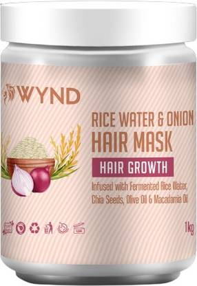 WYND RICE WATER $ONION HAIR MASK Hair Growth& Shiny(All Skin Types) - Price in India, Buy WYND RICE WATER $ONION HAIR MASK Hair Growth& Shiny(All Skin Types) Online In India, Reviews, Ratings WYND RICE WATER $ONION HAIR MASK Hair Growth& Shiny(All Skin Types) - Price in India, Buy WYND RICE WATER $ONION HAIR MASK Hair Growth& Shiny(All Skin Types) Online In India, Reviews, Ratings