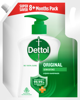 Dettol Original Liquid Hand Wash Refill Pouch