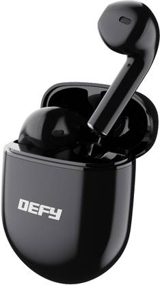DEFY GravityU with 35 Hours Playback and Beast Mode Bluetooth Headset  (Stellar Black, In the Ear)