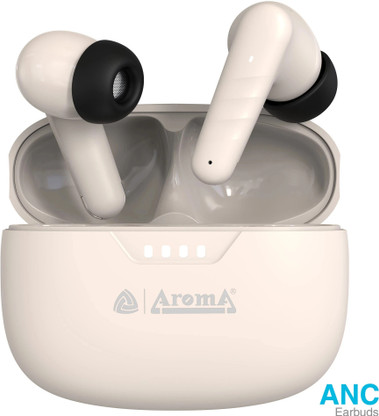 Aroma NB138 Ascrow 32dB Active Noise Cancellation 70H* Fast Charging Earbuds Bluetooth