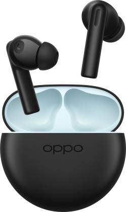 [For Select Debit and Credit Cards] OPPO Enco Buds 2 with 28 hours Battery life & Deep Noise Cancellation Bluetooth Headset  (Midnight, True Wireless)
