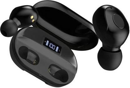 Tunifi TF Premium T2 Earbuds/TWs/buds 5.1 Earbuds with 280H Playtime, Headphones Bluetooth Headset  (Black, True Wireless)