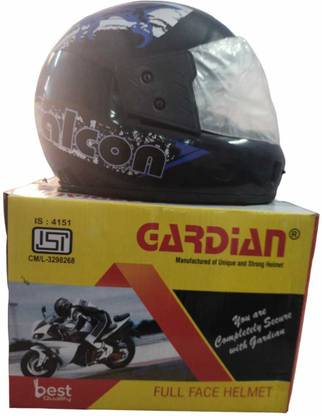 NANO Full Face with Visor Motorbike Helmet  (Black)