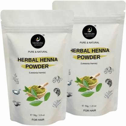 GAK NATURAL Pure Herbal Henna Powder For Healthy & Shinny hair colour (Pack  of 2) - Price in India, Buy GAK NATURAL Pure Herbal Henna Powder For  Healthy & Shinny hair colour (