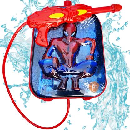 The Yogis Spiderman Holi Water Tank With Pichkari Gun 5 L Holi Color Powder Pack of 1