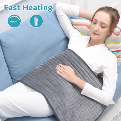 Heated blanket for shoulders clearance