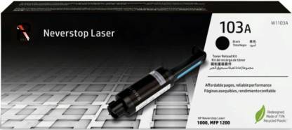heilig scheepsbouw neef Risheet HP Neverstop Laser 1000a, Neverstop Laser 1000w, Neverstop Laser  MFP 1200a, Neverstop Laser MFP 1200w HP 103AD, HP W1103AD Black Ink Toner  Powder - Risheet : Flipkart.com