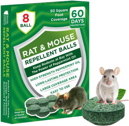 Glexus Rat Repellent | Strong Odor Formula | Rat killer | Rat Repellent Balls