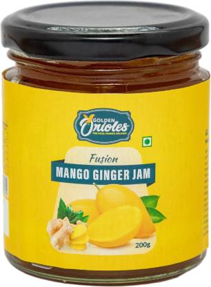 MangoPoint Mango Ginger Jam |Real Mango Pulp | Gluten & Transfat Free | No Preservatives 200 g