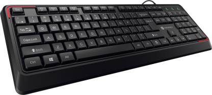 Portronics KI-Pad Wired USB Laptop Keyboard  (Black)