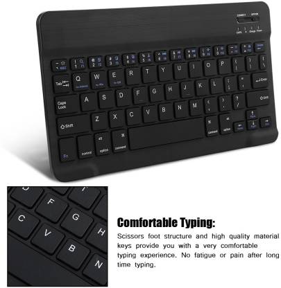 Voltegic Rechargeable Tablet Keyboard with Trackpad Bluetooth, Wireless ...