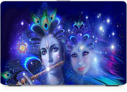 i-Birds radha krishna wallpaper Exclusive High Quality Laptop Decal, laptop  skin sticker  inch (15 x 10) Inch iB_skin_1703new High Quality HD  Printed Vinyl Laptop Decal  Price in India - Buy