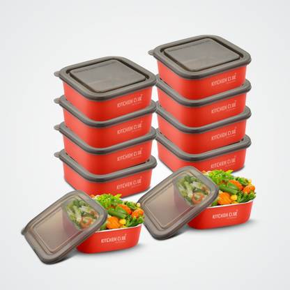 KITCHEN CLUE Stainless Steel Microwave Safe Food Storage Containers