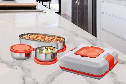 Flipkart.com | MILTON FLATRON ELECTRIC TIFFIN Stainless Steel Spill