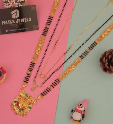 Kalkati gold mangalsutra clearance
