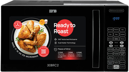 motorised rotisserie microwave
