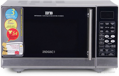 ifb 25 litre convection microwave oven