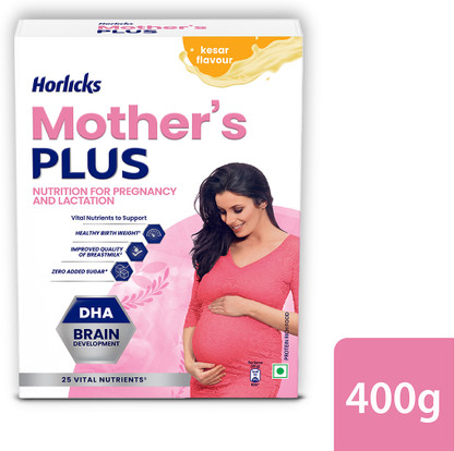 Horlicks Mother's Plus Kesar Flavour